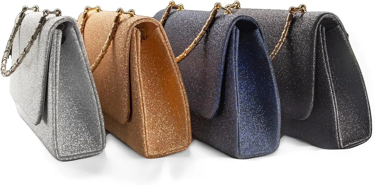 AandinaA Evening bags for Women with a keychain as a gift clutch purse formal Wedding Party Prom with Shoulder Strap