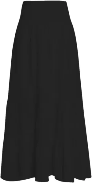 ERFMFKL Summer Women's Short Lining Ruffle Beach Skirt Loose Tight Waist Long Skirt